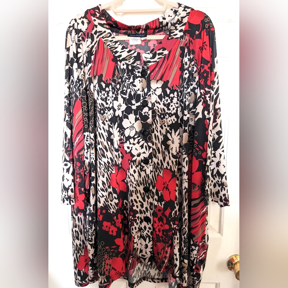 Ulla popken Blouse top size 4x/5x